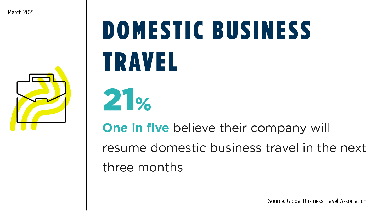 COVID Monthly - Domestic Business Travel March 2021