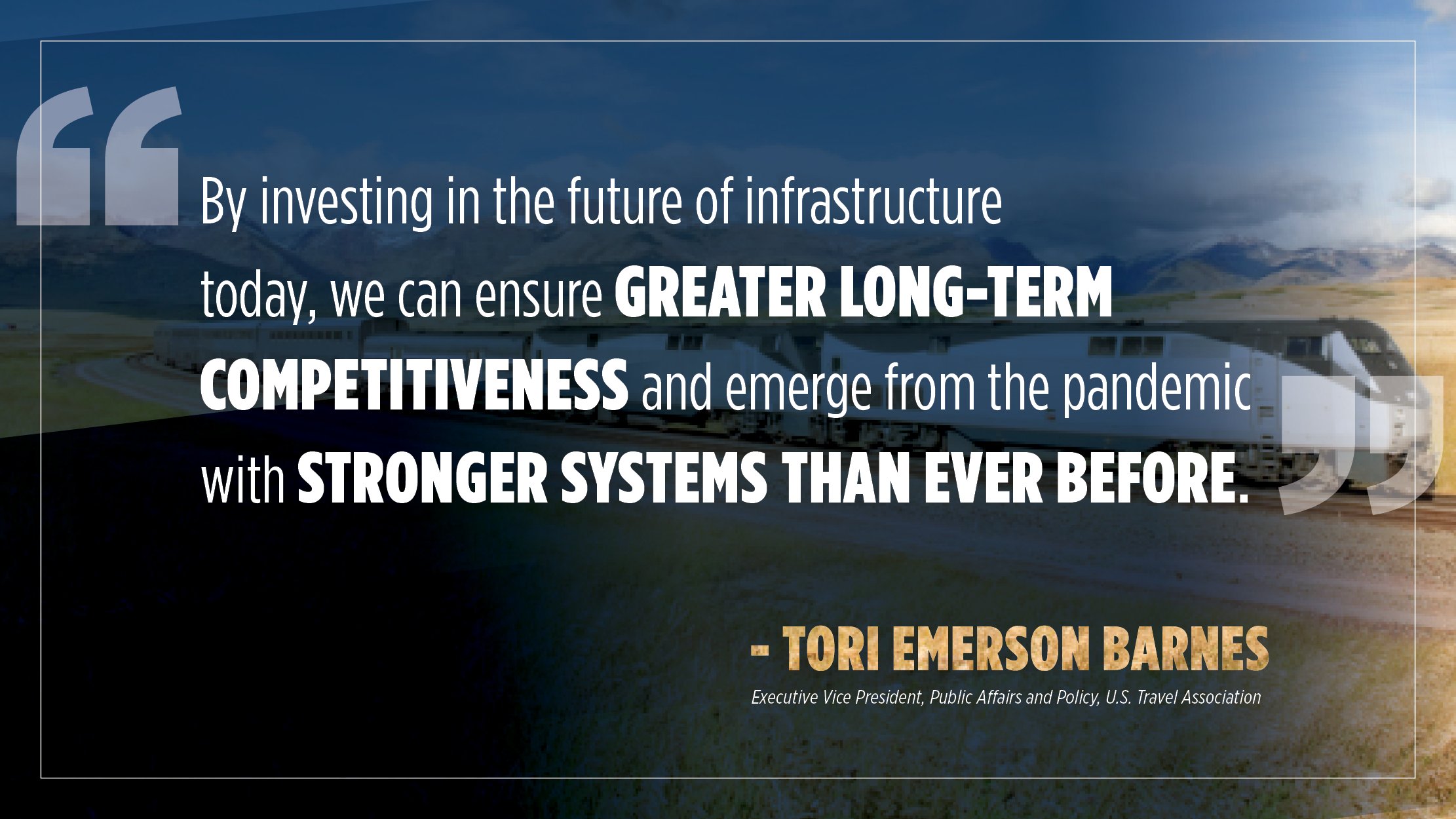Tori Quote Graphic on Infrastructure 