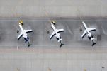 Airplanes in a line