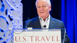 Roger Dow speaks at U.S. Travel's Board Meeting
