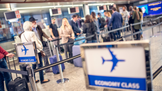 Airport Check In Line