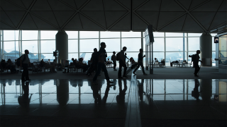 Crowded Airport
