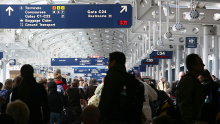 Crowded Airport