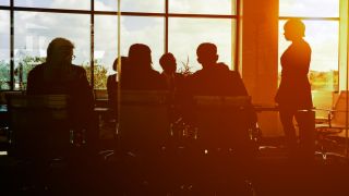 Board Room Silhouette