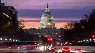 Capitol at night