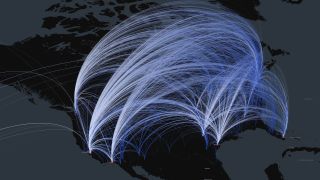Zartico World Cup map interntional travelers in the US