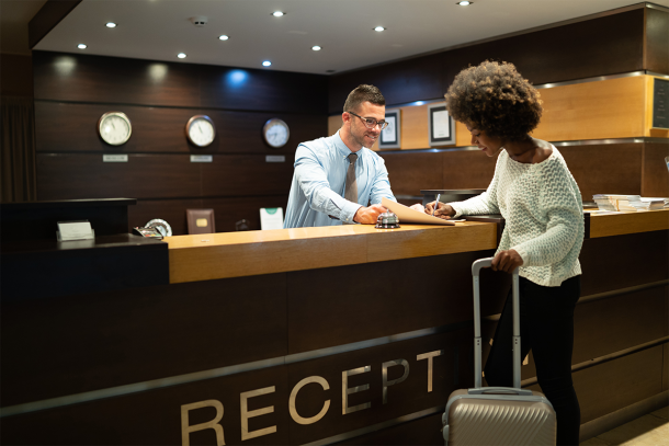 Hotel Receptionist