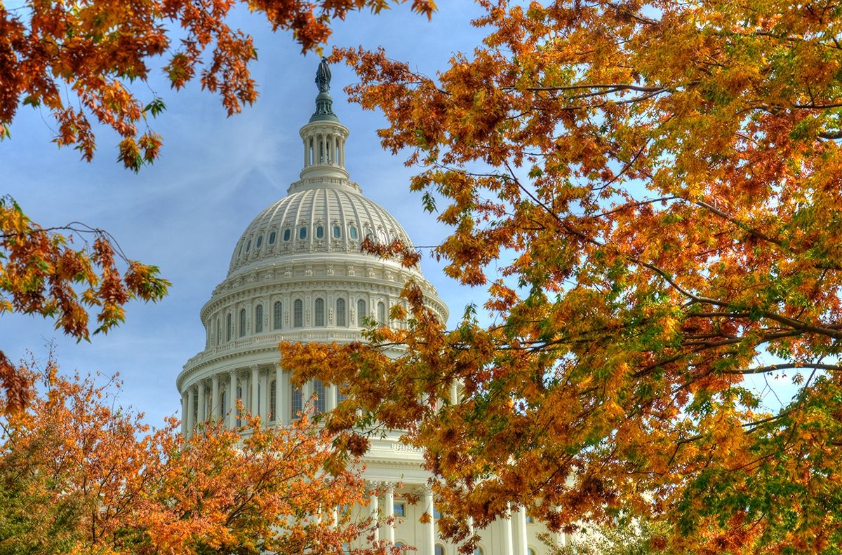 Capitol Building in Fall